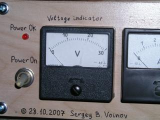 Copyright (c) Sergey B. Voinov.
Radioamateur's power supply.